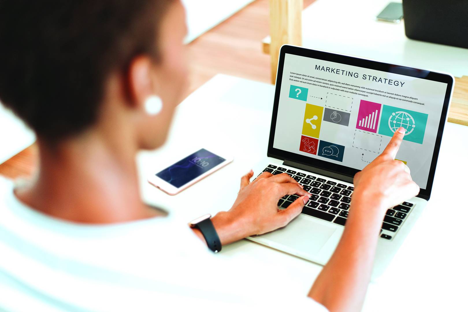 marketing strategy woman